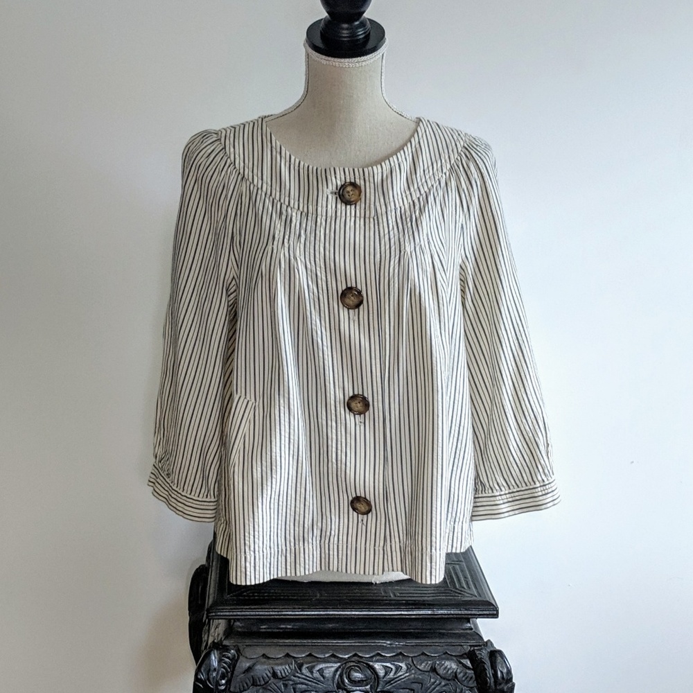 3 for $30 GAP seersucker swing jacket
